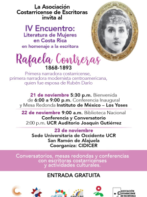 IV Encuentro: Literatura de Mujeres en Costa Rica